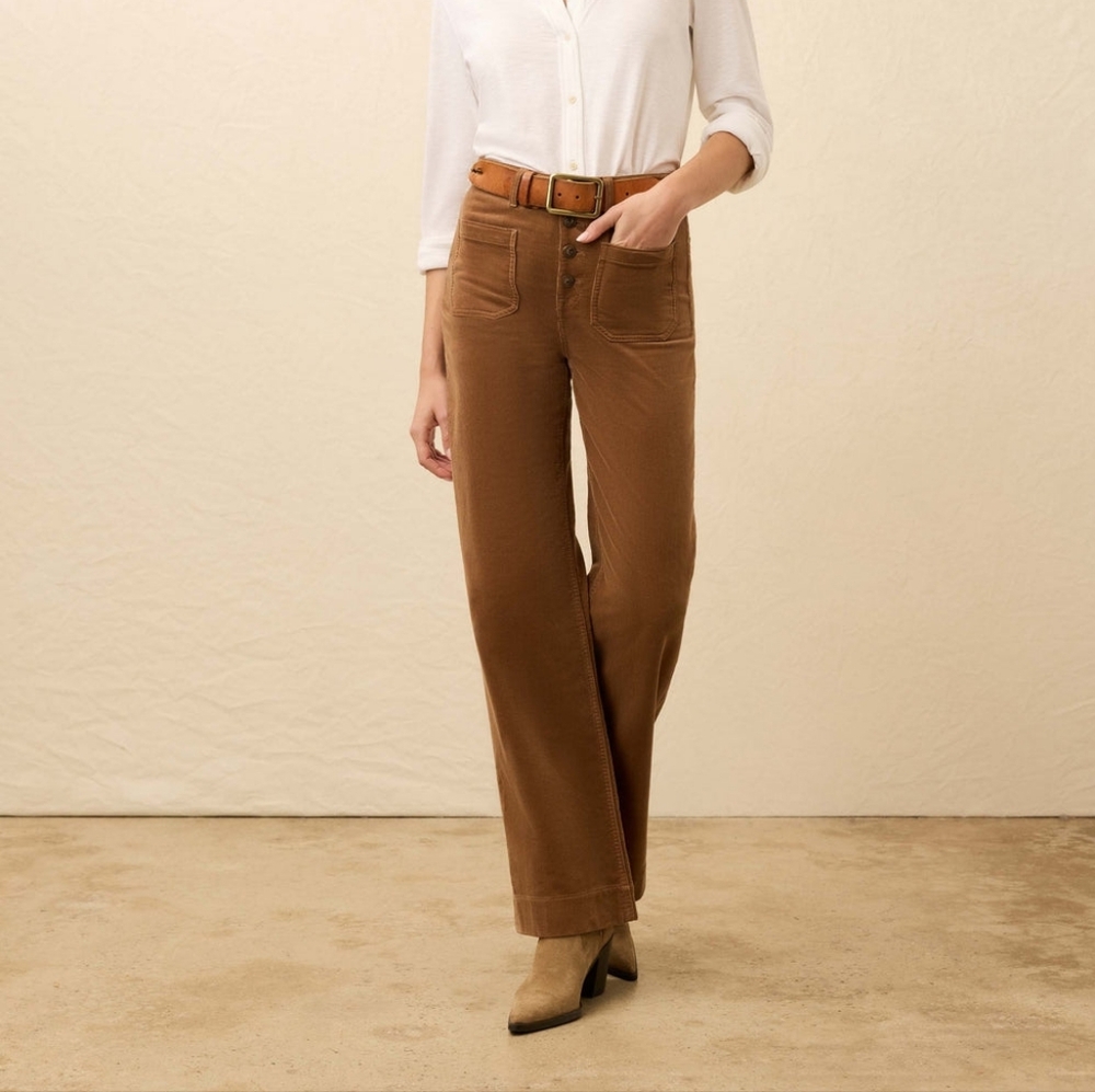 Faherty Stretch Terry Cord Patch Pocket Pant 29